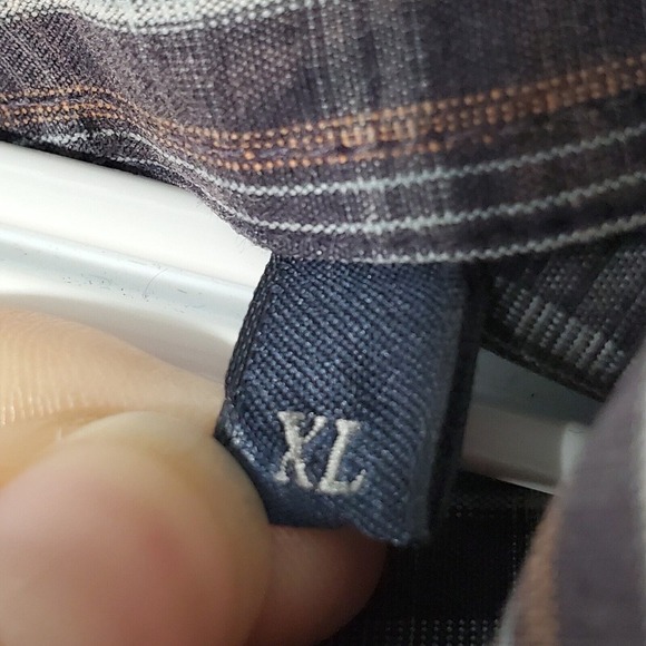 Zegna Sport Men Plaid Button‎ Up Shirt Size XL Long Sleeve Smart Casual Office - Picture 6 of 13